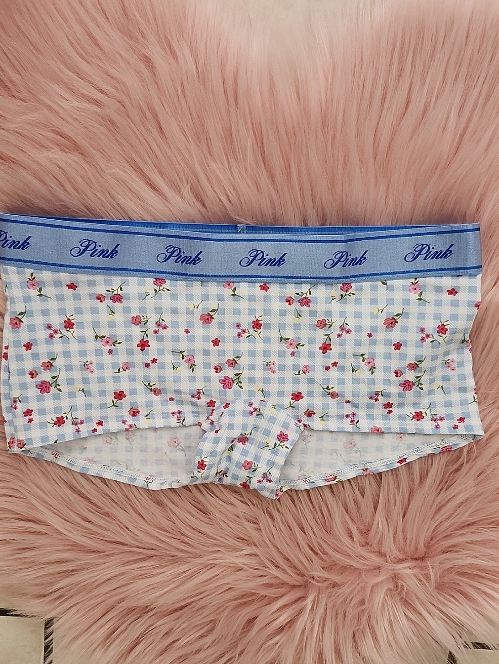 Brand New PINK VICTORIA'S SECRET "SHORTIE" BOYSHORT PANTY-XS